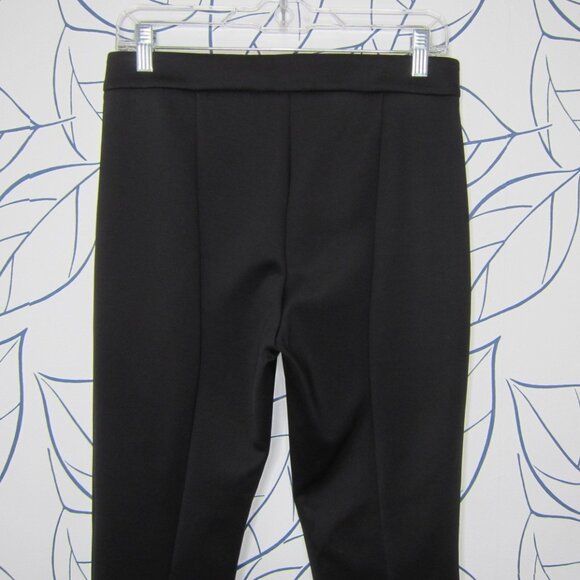 THEORY Black High Rise Scuba Ankle Zip Pants Women's Size 6 NWOT Retail $295 - Picture 10 of 14